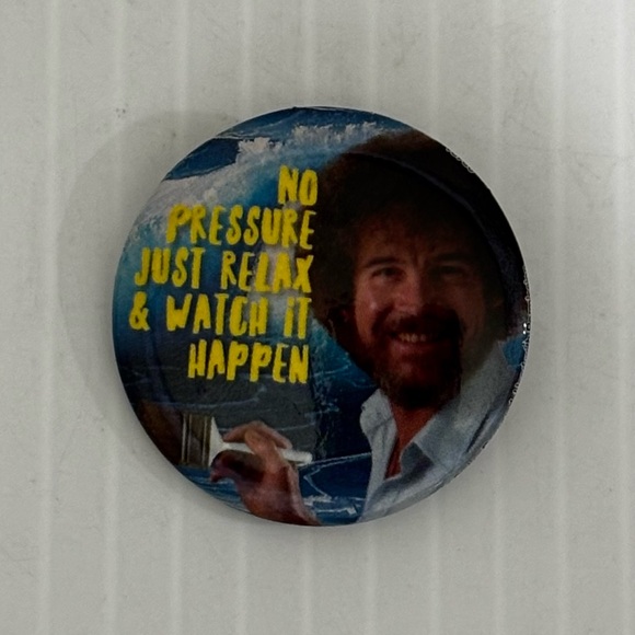 Bob Ross Pins Lot Of 5 - Picture 6 of 9